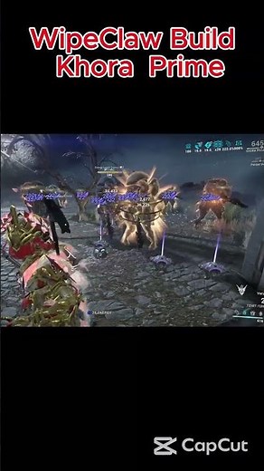 Khora Prime's WipeClaw Build #warframe #warframe2025 #gaming #warframegameplay #warframelive #xbox