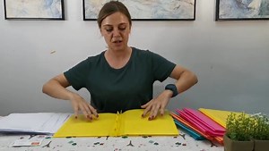 Watch Plastic Folders with Pockets and Prongs on Amazon Live