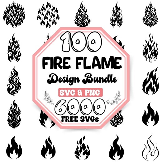 Fire Flame SVG Bundle |flames Silhouette Svg |fire Outline Svg |fire Icon Svg |campfire Svg |bonfire Svg |fire Sign Svg |flame Icon Svg - Etsy