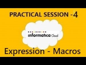 IICS PRACTICAL SESSION 4. Expression Transformation,Vertical Macro,Horizontal Macro,Hybrid Macro