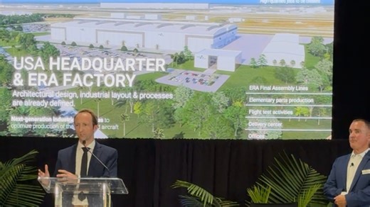 'Future' arrives in Daytona as French planemaker Aura Aero opens US plant at Embry-Riddle