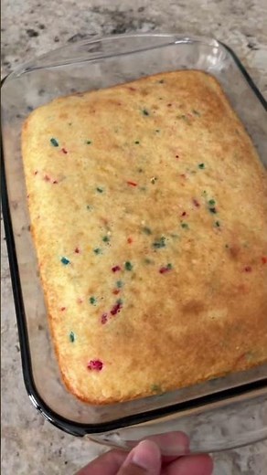 Re-creating the viral dot cake but for busy moms who don't want to make the cake it from scratch