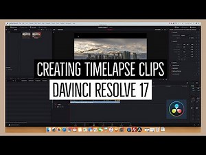 Creating Timelapse Clips in DaVinci Resolve 17