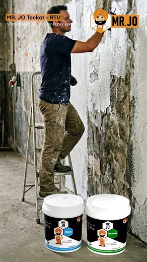 Stop Water Leakage on Walls with Epoxy Waterproof Coating
