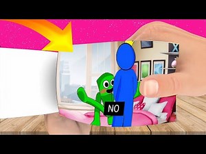 Kiss Blue x Green - Rainbow Friends Blue x Green