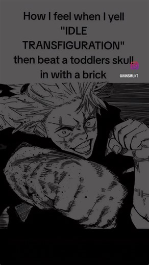 Idle transfiguration #jujutsukaisen #jjkgame #jujutsukaisenedit #gojosatoru #edit #animecharacter