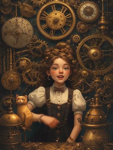 clockwork dream keeper aesthetic #gothic #fantasy #shorts