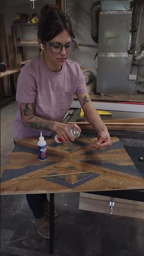 Building a Wood Sign using the Milescraft PushStick™ and GlueMate150™ #diy #woodworking #sign