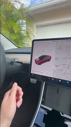 2020 Tesla Model 3 - How to Operate the Emergency / Parking Brake
