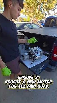 Buying a 125cc engine for the 80's Suzuki Quad Rebuild | Mini Quad Rebuild Ep: 2