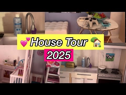 💕 ✨ Barbie Family Doll House Tour | With Sensory Room, Kids’ Bedrooms & More! ✨