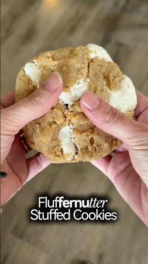 Gooey Fluffernutter Cookies (easy recipe!)