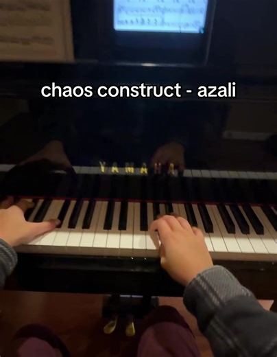 Chaos Construct Piano and Violin Cover by Azali