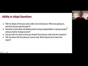 Behavioral Interviewing Workshop