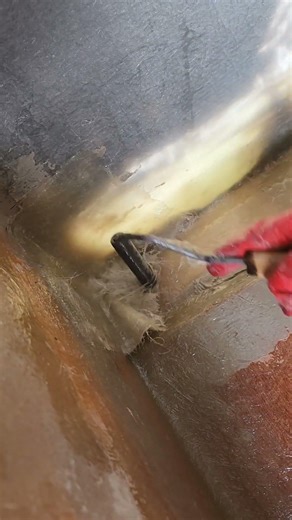 Air bubble control is a key indicator of FRP workmanship #frp