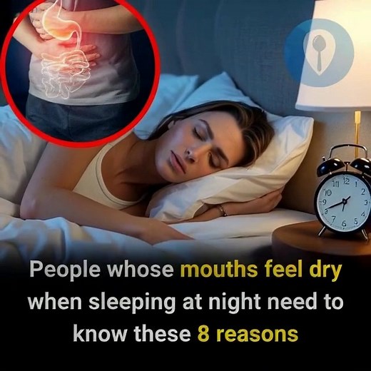 54K views · 77 reactions | If your mouth feels dry at night, here are 8 reasons why...  | LikeNow | Facebook