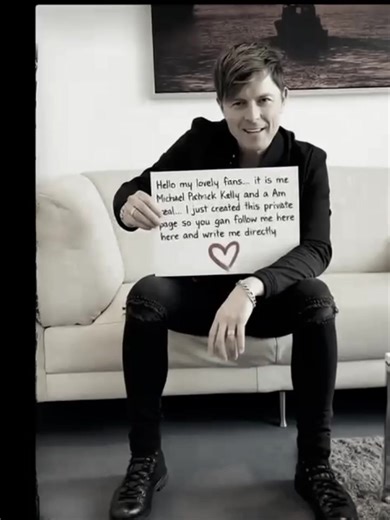 Hello my beautiful, dearest super fans ❤️ (Here’s a romantic, warm, artist-style message inspired by Michael Patrick Kelly’s tone — perfect for a fan page post.) My wonderful souls 🌟 From the bottom of my heart — thank you for being here with me on this journey 🎶❤️ Your love, your messages, your support and your faith in my music mean more to me than words can express. This page was created especially to stay closer to you — the people who carry the songs in their hearts and give them life eve