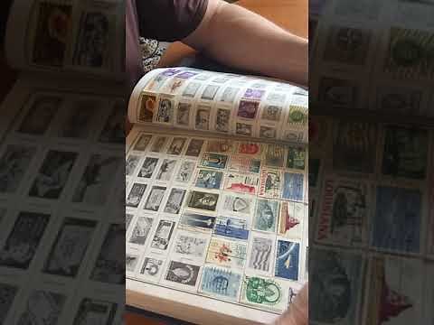 How to properly remove hinged stamps from album pages