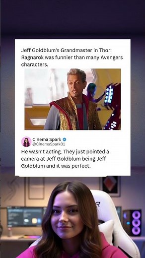 Jeff Goldblum as The Grandmaster Was Perfect