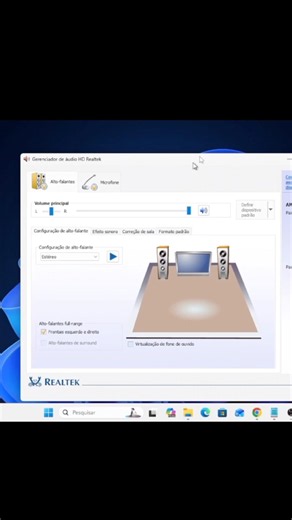 Gerenciador de Áudio Realtek Sumiu do PC? Veja Como Resolver! #realtek #pc #notebook