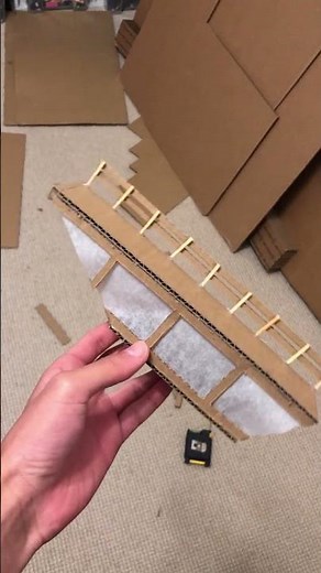 Making the Infinity Castle out of Cardboard PART 1