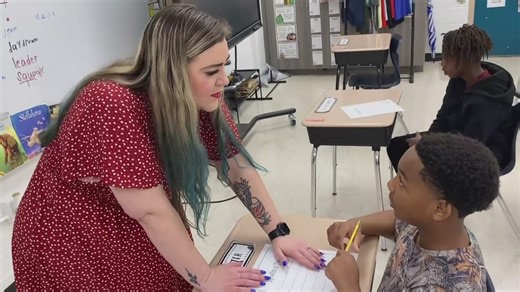 Teacher of the Week: Mrs. Rodgers at Richard Lewis Brown Academy described as 'fun' and 'kind'