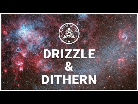 What is drizzling and dithering? Improve recordings with these techniques. Theory explained.