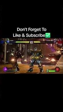 MVCI - Iron Man & Thanos vs. Ultron Sigma #marvelvscapcominfinite #marvel #capcom #marvelvscapcom