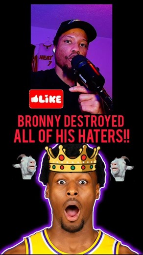 #BronnyJames DESTROYED All of his HATERS‼️🤯
