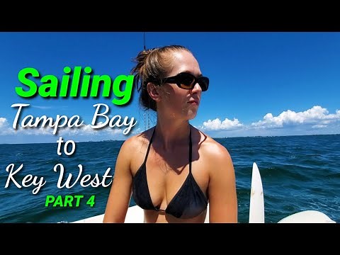 Ep. 52, Sail Boat Launch and FIRST SAIL! [Tampa Bay] ⛵