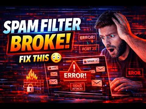 Our Spam Filter Still Doesn’t Work 😳 (SpamAssassin Debugging + Email Server Chaos)