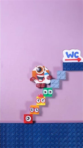 LEGO Sprunki Numberblocks - Sigma Boy sound Toilet Challenge