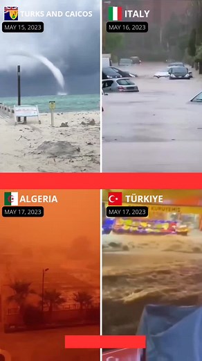 Global Natural Disasters & Climate News Update May 15-17, 2023