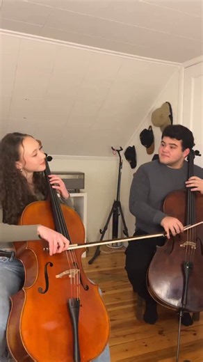 Duet in C Cello Duo on Instagram: "Blackbird - The Beatles Cello Duet Cover #duetinc #celloduet #classicalmusicians #cellocover #blackbird"
