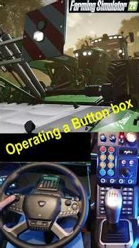 Operating a Button box PXN and HORI Truck CS | Farm Growing Big | Farming Simulator 25