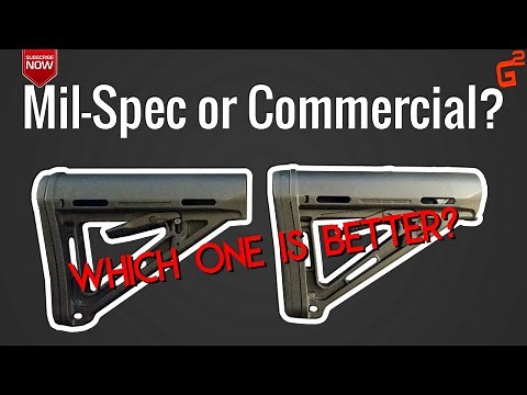 AR Mil Spec vs Commercial Stock Review