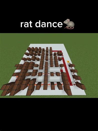 rat dance #minecraftmusic #minecraft #short #gaming