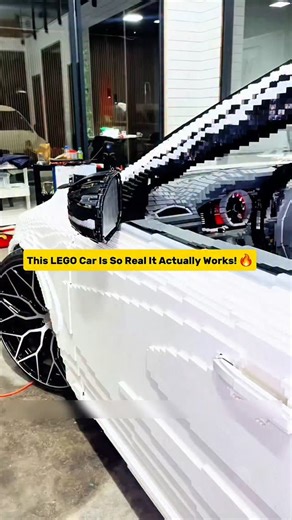 HiddenLogic on Instagram: "You Won’t Believe This LEGO Car Actually Drives! 勞 this insane lego car is made from over 400,000 lego pieces and it actually drives! built by a swedish engineer, it has working doors, steering, lights, and even a gearbox — all made of lego! 勞 #lego #legocar #engineering #innovation #crazybuild #carlover #automotive #tech #amazinginventions #shorts #reels #didyouknow #tranding #instareels"