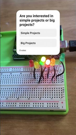 Arduino Binary Counter with LEDs (Pins D8–D13) 🚀💡