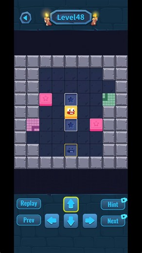 Push Box Level 48 _ Push Box Gameplay _ Puzzle Box Puzzle Game #shorts #gaming #gameplay