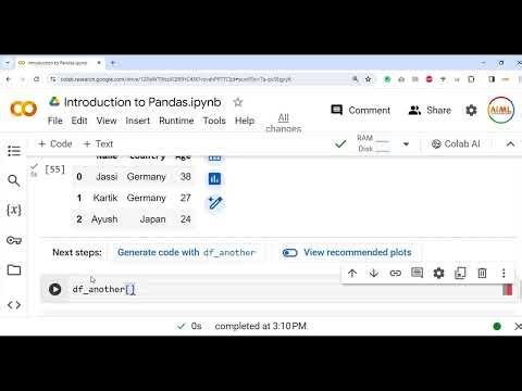 Pandas Lec 2.3 - Adding a new column in a Pandas DataFrame