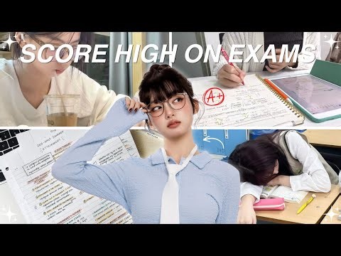 10 SECRETS to get HIGH SCORES on exams easily 📖 (no one tell you!)