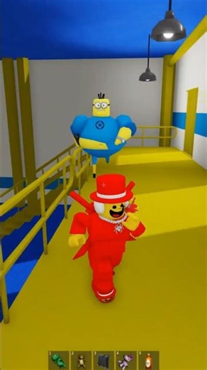 MINION'S PRISON RUN OBBY #roblox #obby