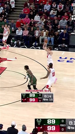 Every Basket from Bulls' Epic 27-0 Run vs. Bucks