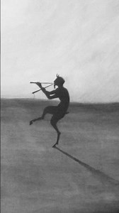 El fauno a luz de la luna #arte #arteclasico #interesante