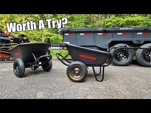 My First Experience With An Electric WheelBorrow & It's BAD! Chore Warrior NOT The ULTIMATE!