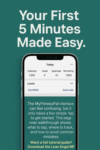 How to Use MyFitnessPal Step-by-Step — Beginner Walkthrough