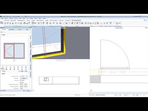 ALLPLAN INITIATION - CHAPITRE 04 OUVERTURES ET SMARTPARTS