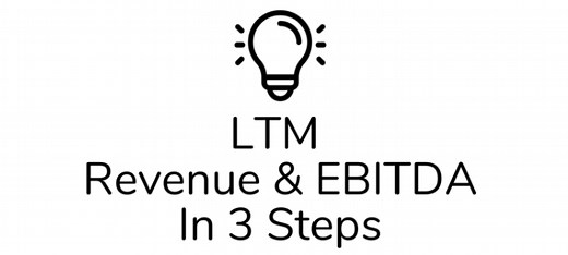 LTM Revenue (and EBITDA) Calculations in 3 Steps