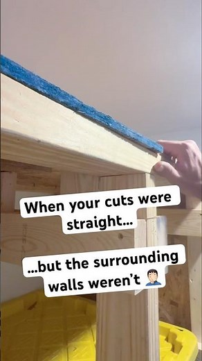 Using an Oscillating Saw to Finish Shelf | Smooth Shelf Overhang with S&F Blades and Palm Sander